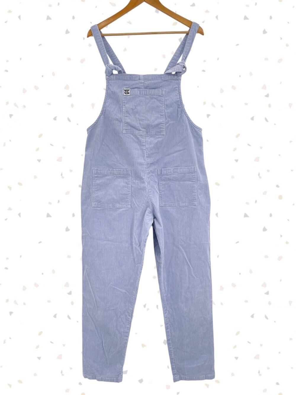 Lucy Yak Periwinkle Corduroy Pastel Softgirl Kawaii Spring Overalls Size US 10R